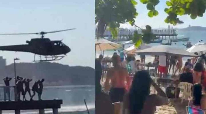 Polícia Militar enquadra “baderneiros” na Praia do Trapiche