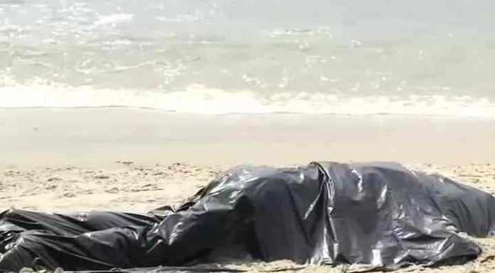 Corpo achado na praia de Itajuba segue sem identificação