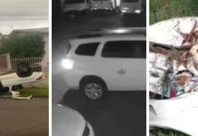 Suspeitos furtam 5 carros de prefeitura em SC