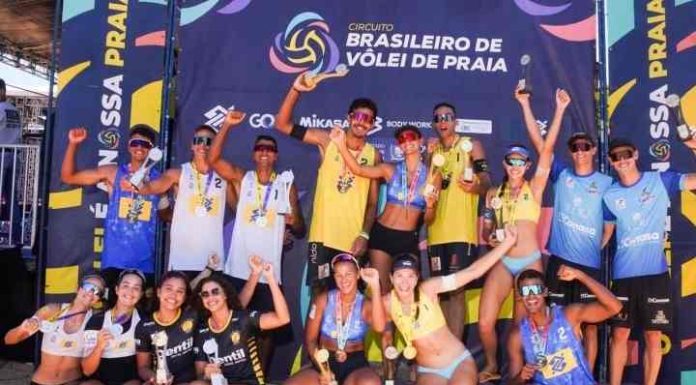 Conasa Águas de Itapema incentiva a prática do vôlei de praia e a preparação de novos atletas para 2024