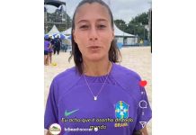 Barravelhense Suelen estreia na Seleção Brasileira de Beach Soccer Feminino