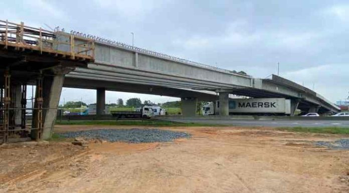 BR-101 terá bloqueio em Navegantes durante uma semana; confira dias e horários