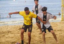 Noite desta segunda-feira tem jogos do Beach Soccer de Penha