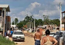 PM realiza operação em área de ocupação no Bairro Itacolomi nesta terça-feira (6)