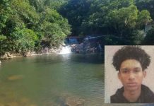 Jovem de 17 anos morre afogado na Cascata do Fernandes no Vale do Rio Tijucas