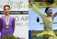 Helena, de Barra Velha, é ouro no Brasileiro de Patinação Artística