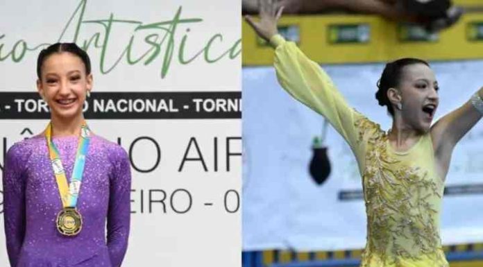 Helena, de Barra Velha, é ouro no Brasileiro de Patinação Artística