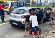 Bombeiros fazem parto com bebê fora da posição a caminho do hospital em Itajai
