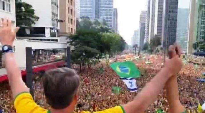 Ato pró-Bolsonaro levou 750 mil apoiadores à Avenida Paulista