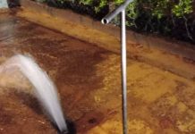 Descarga de rede: procedimento seguro realizado pela Águas de Penha