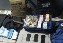 Polícias Civil e Militar de Piçarras recuperam objetos furtados no comércio