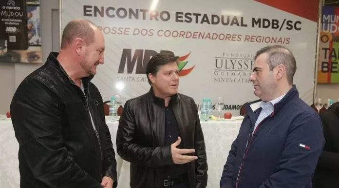 Presidente do MDB nacional virá à filiação de Chiodini em Itajaí