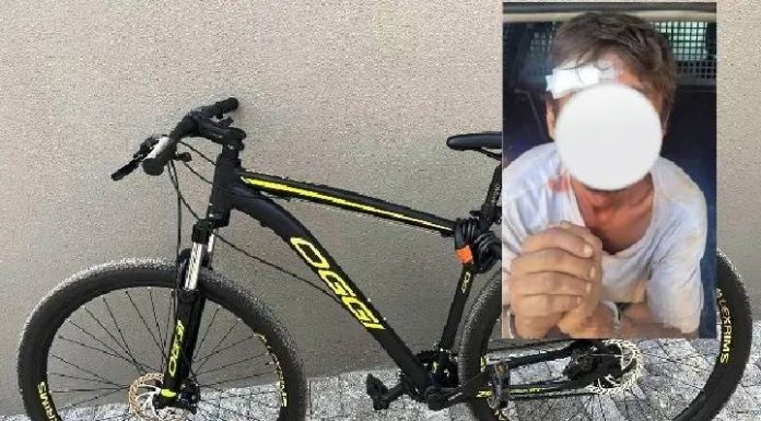 Ladrão de bicicleta pula em rio para fugir mas é espancado por moradores