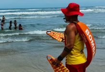 Adolescente é salva de afogamento na Praia de Piçarras