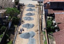 Penha inicia duas obras de drenagem e pavimentação