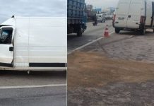 Motorista fica gravemente ferido em colisão contra carreta na BR-101