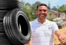 Prefeito Tiago Baltt é suspeito de desviar carga de pneus doados pela Receita Federal