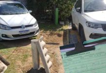 Morador que tentava bloquear acesso a prainha de São Miguel é notificado pela prefeitura