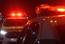 Homem fica ferido após ser empurrado da sacada pela esposa