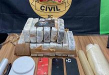 Trio é preso pela polícia civil com 16 kg de drogas em Balneário Piçarras
