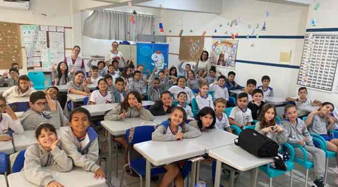 Projeto da Águas de Penha leva educação ambiental para as escolas