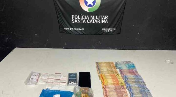 Homem é preso por tráfico de drogas no Mariscal, em Penha
