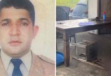 Policial morto tem o corpo devorado por cães