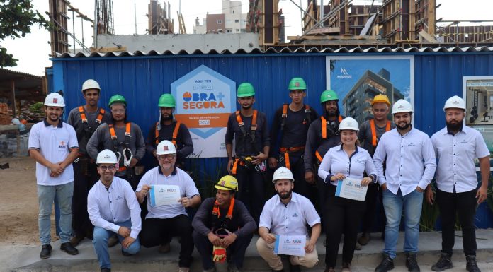Selo Obra Mais Segura do SESI certifica a primeira obra em Navegantes