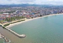Prefeito Tiago Baltt quer investir R$ 24 milhões para ampliar faixa de areia da praia