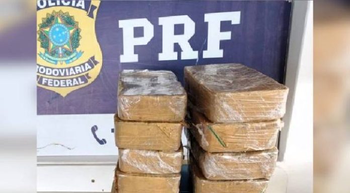 PRF apreende R$ 1,2 milhão em cocaína durante fiscalização na BR-101 no Sul de SC