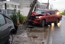 Acidente deixa bairro Tabuleiro em Barra Velha sem luz