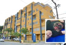Mãe sofre ao lado do filho que reclama de dores à espera de atendimento em hospital de SC