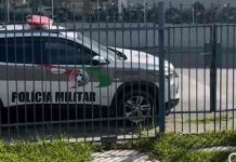 URGENTE Bandido invade creche e rouba arma de vigilante em Itajaí nesta segunda-feira