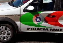 Polícia Militar de Piçarras recupera Uno roubado em fevereiro deste ano