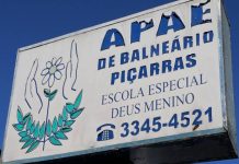 Terreno para nova escola da Apae de Balneário Piçarras está sendo preparado