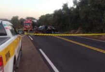 Acidente mata homem, bebê de 4 meses e deixa 4 feridos em SC