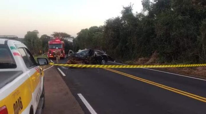 Acidente mata homem, bebê de 4 meses e deixa 4 feridos em SC