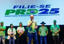 Lançamento da pré-candidatura de Tiago Marquett reúne mais de 250 pessoas em Penha