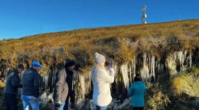 Urupema, em SC, registra a menor temperatura do ano no Brasil