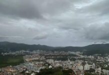 Chegada de frente fria deixa o tempo instável em SC durante os próximos dias