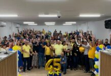 Terezinha (PSDB) e Fábio (PSD) são anunciados pré-candidatos a prefeita e vice-prefeito