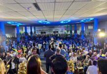PSD oficializa Liba Fronza à reeleição para prefeitura de Navegantes em convenção que reuniu cerca de 800 pessoas