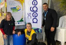 Programa da Águas de Penha transforma óleo de cozinha usado em renda para entidades sociais