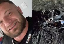 Piloto de moto de luxo morre na BR-470 e veículo se parte ao meio em SC
