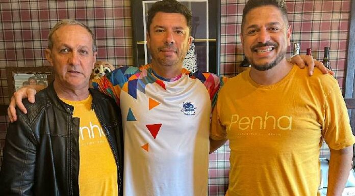 Luizinho Américo e Mário Marquett se reúnem com o presidente do Beto Carrero