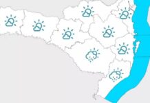 Temperaturas até 37 °C: formação de nevoeiros deixa os próximos dias mais quentes em SC