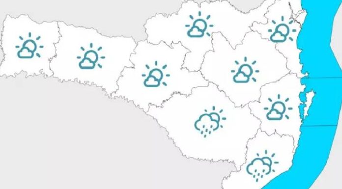 Temperaturas até 37 °C: formação de nevoeiros deixa os próximos dias mais quentes em SC