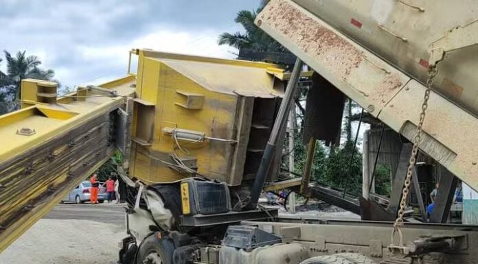 Trabalhador morre esmagado por máquina de carregamento de asfalto