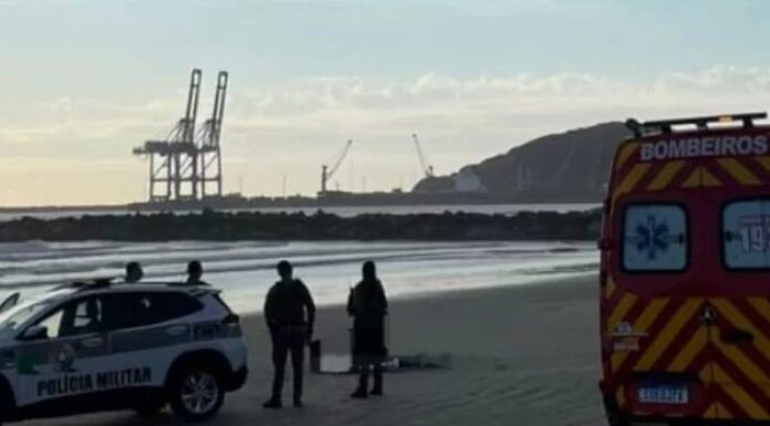 Corpo é encontrado na Praia do Porto em Imbituba