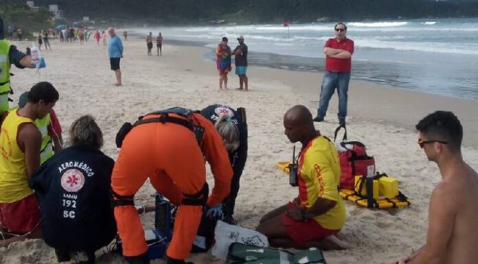 Curitibano morre afogado neste domingo na Praia do Canto Grande, em Bombinhas